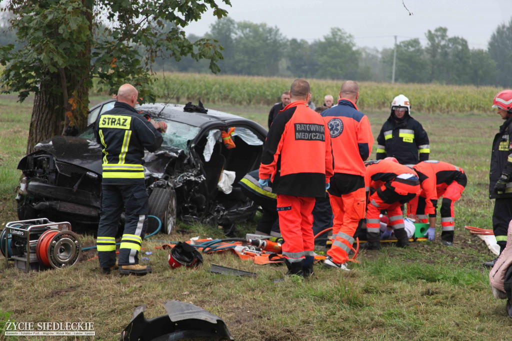 Dwa auta zderzyły się w Mordach