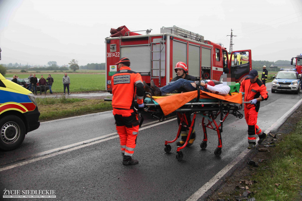 Dwa auta zderzyły się w Mordach