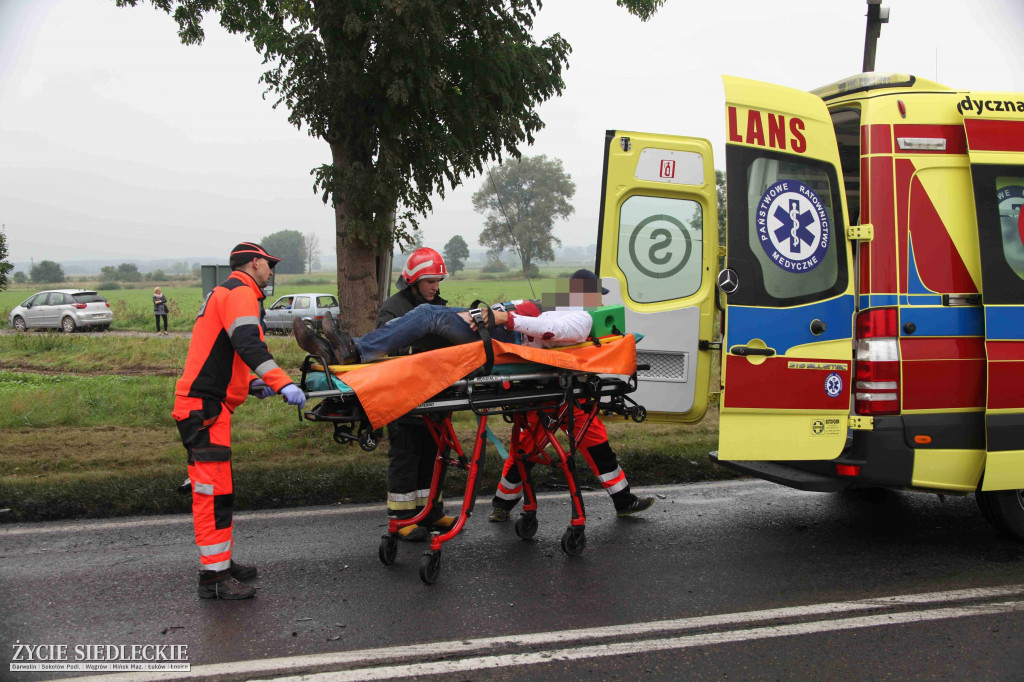 Dwa auta zderzyły się w Mordach