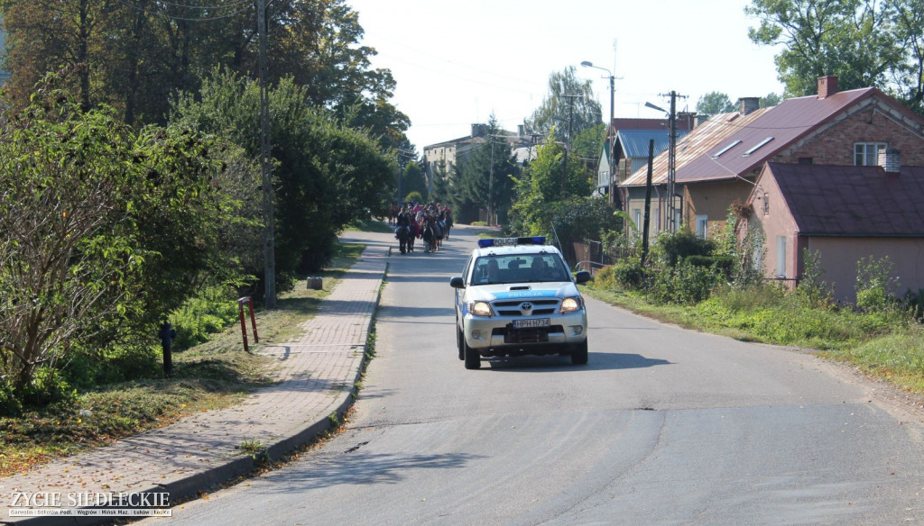 Piękne konie na Hubertusie w Sterdyni