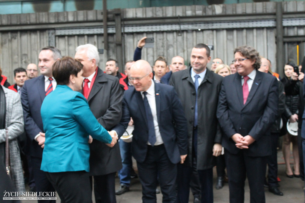Wizyta premier Beaty Szydło w Mostostalu