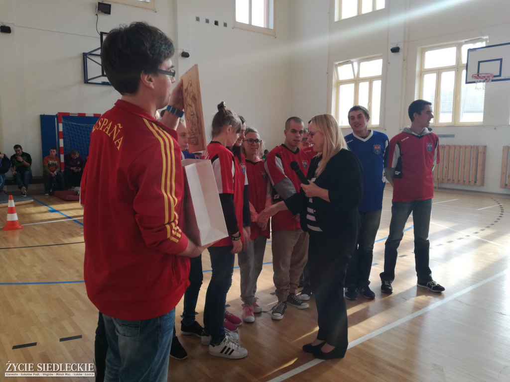 Sportowe zmagania w SOSW w Węgrowie