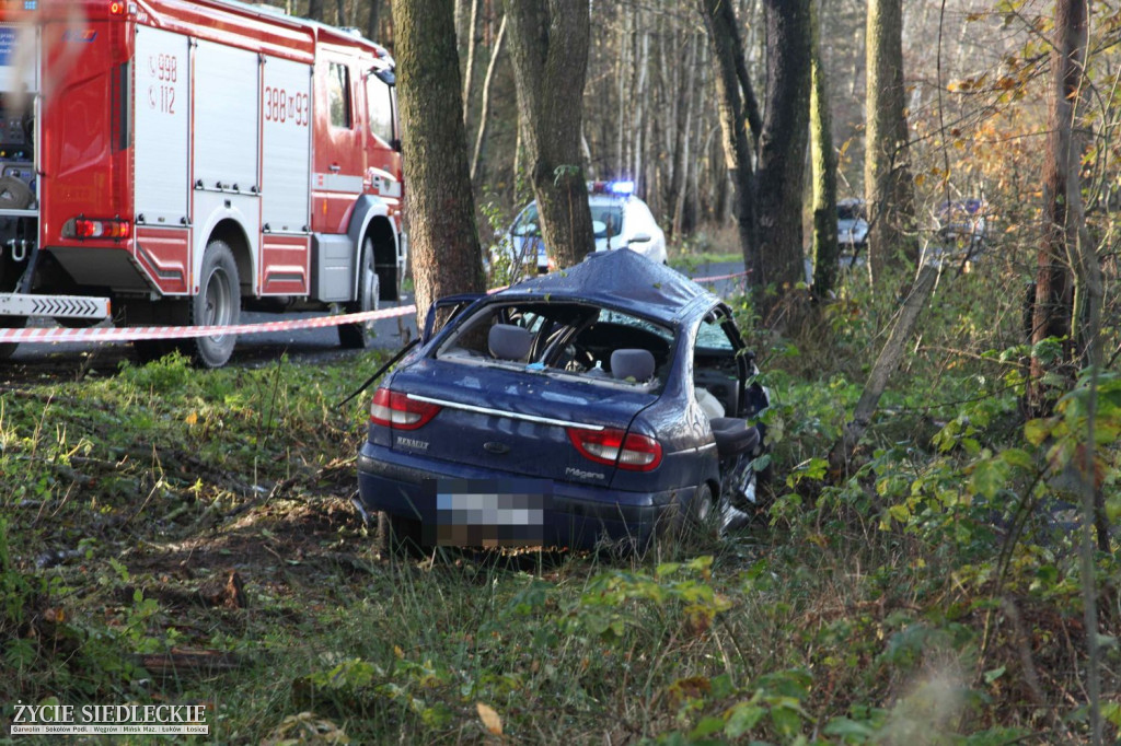 Tragiczny wypadek pod Siedlcami