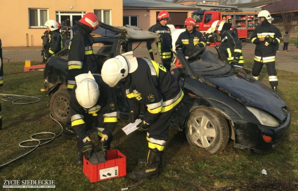 Wypadek w Hołubli – ćwiczenia