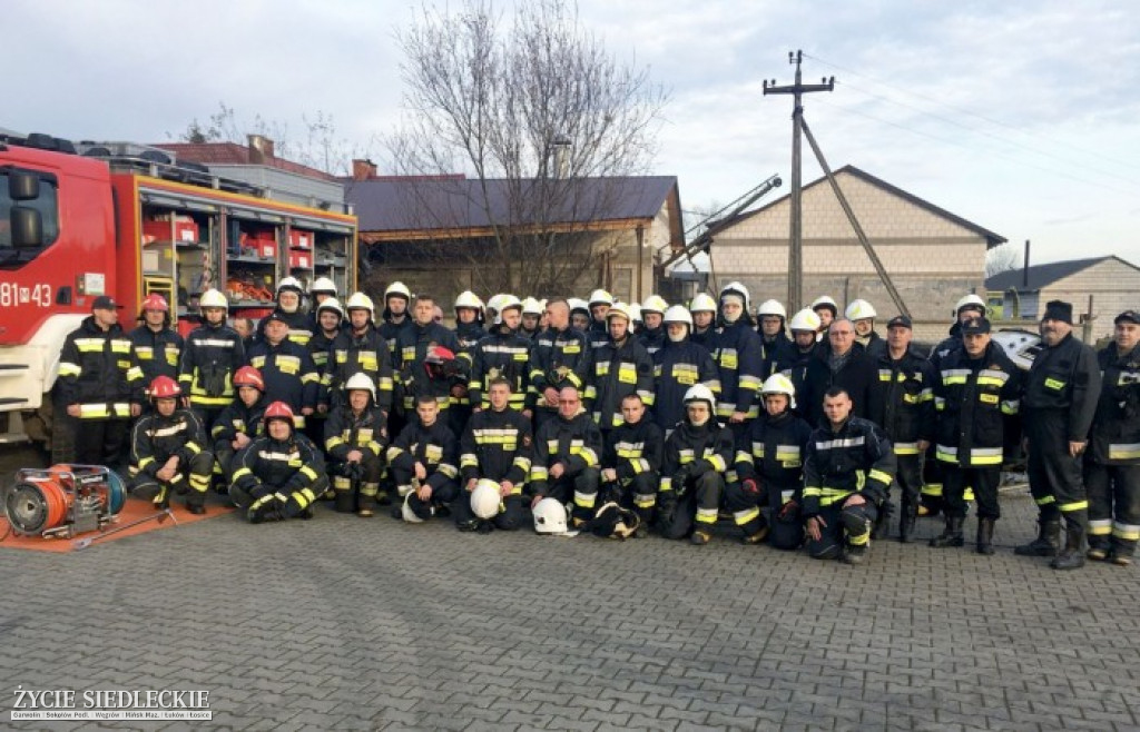 Wypadek w Hołubli – ćwiczenia