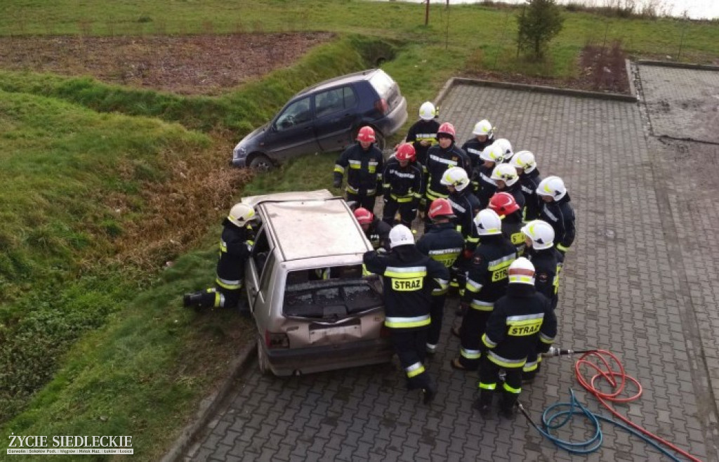Wypadek w Hołubli – ćwiczenia