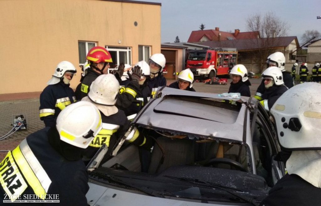 Wypadek w Hołubli – ćwiczenia