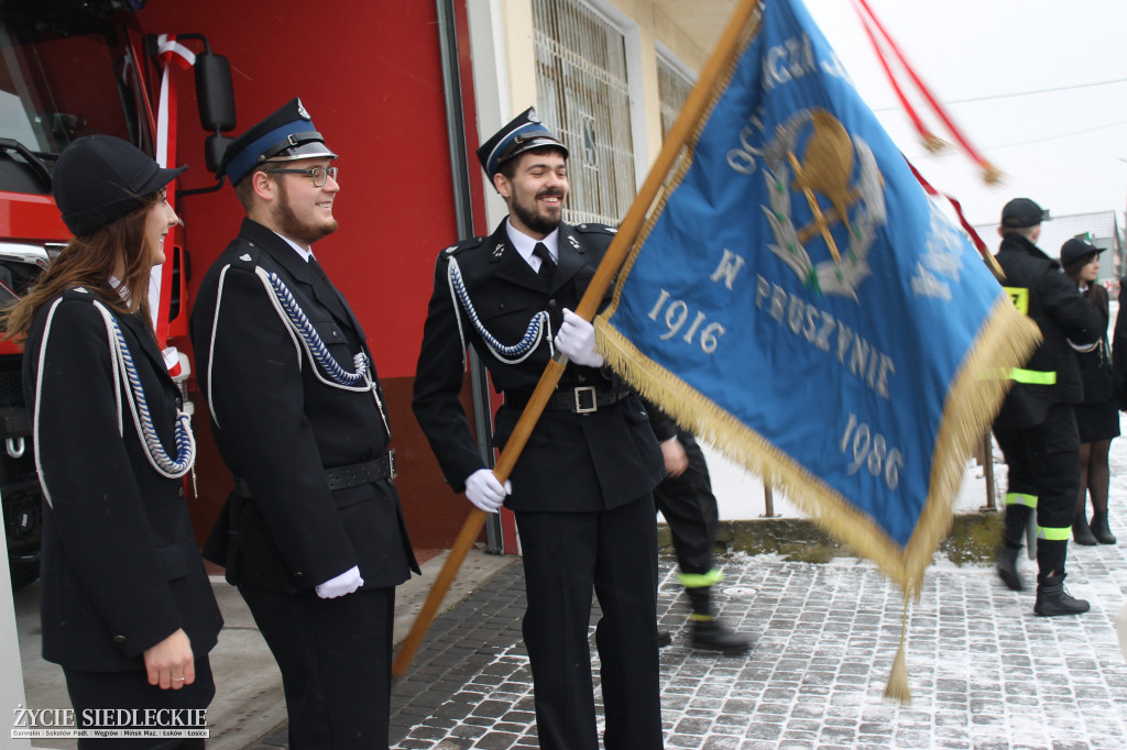 Nowy wóz OSP Pruszyn