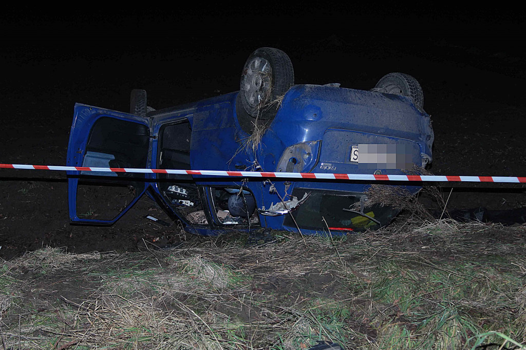51-letni kierowca ofiarą wypadku