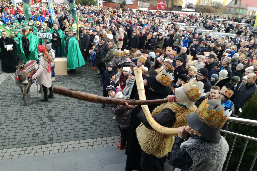 Orszak Trzech Króli w Węgrowie
