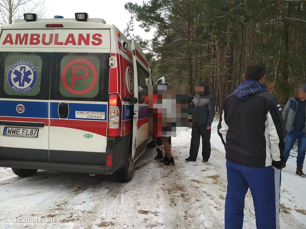 Wypadek trzech aut w Kisielanach