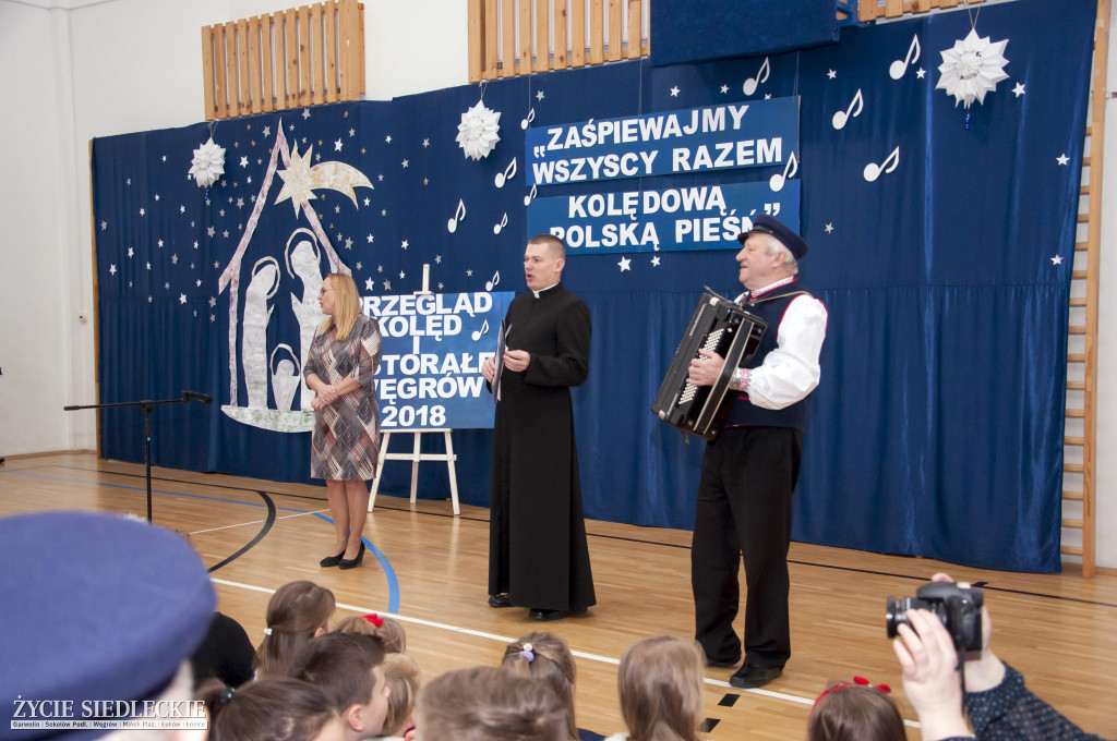 Zaśpiewali razem kolędową pieśń