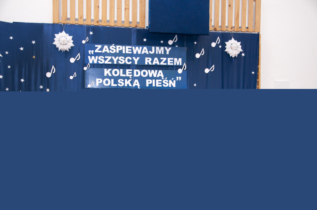 Zaśpiewali razem kolędową pieśń
