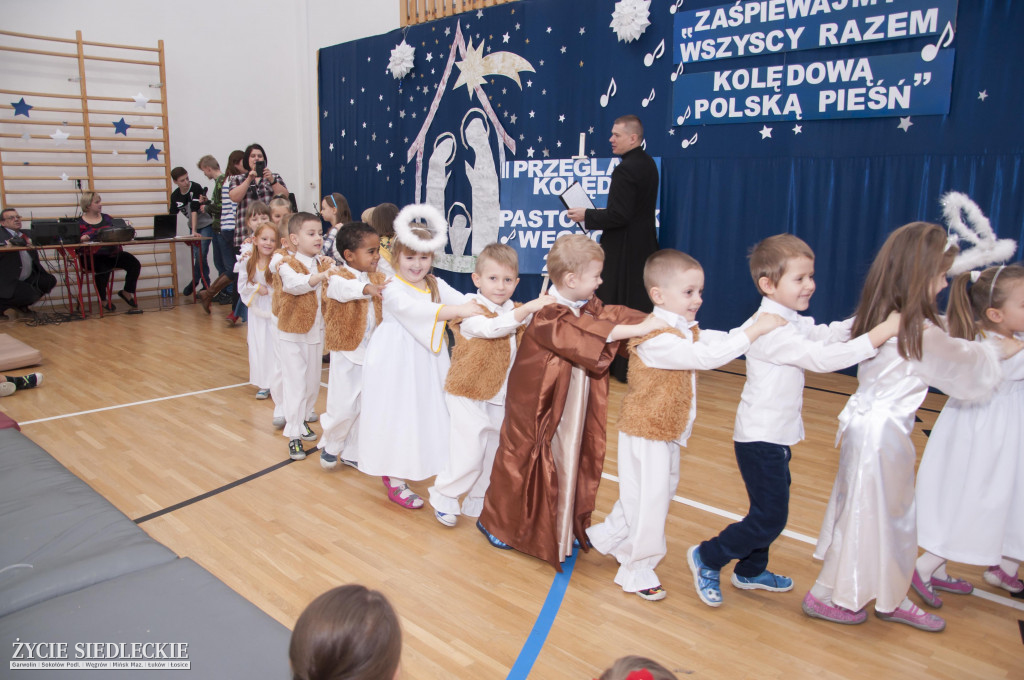 Zaśpiewali razem kolędową pieśń