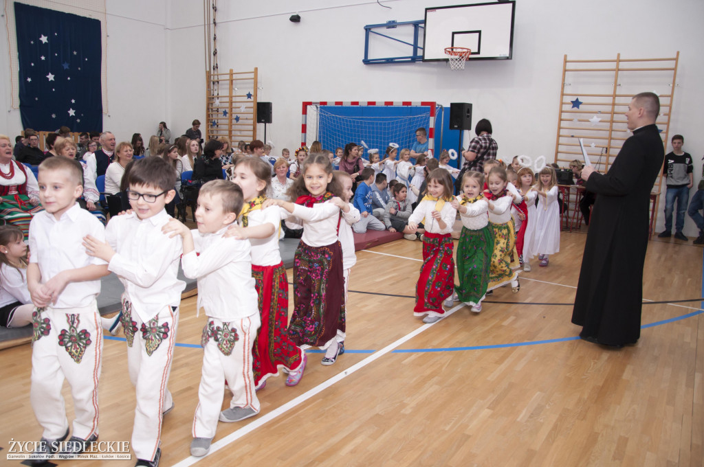 Zaśpiewali razem kolędową pieśń