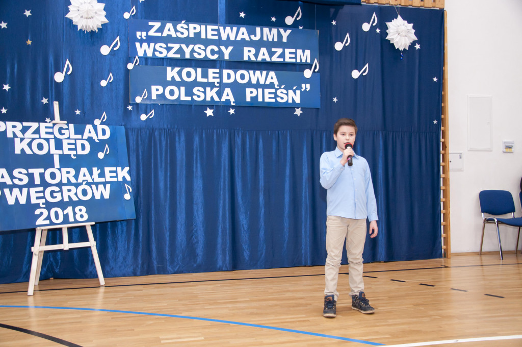 Zaśpiewali razem kolędową pieśń
