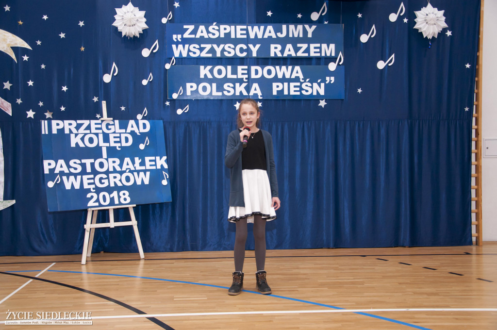 Zaśpiewali razem kolędową pieśń