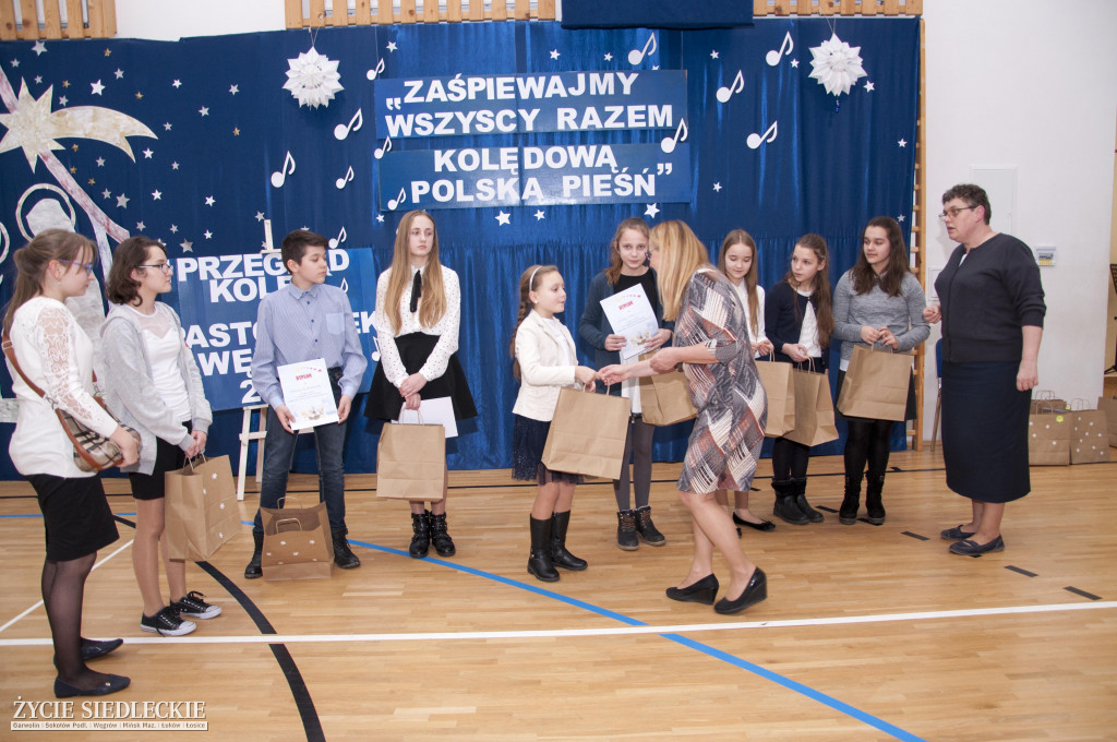 Zaśpiewali razem kolędową pieśń
