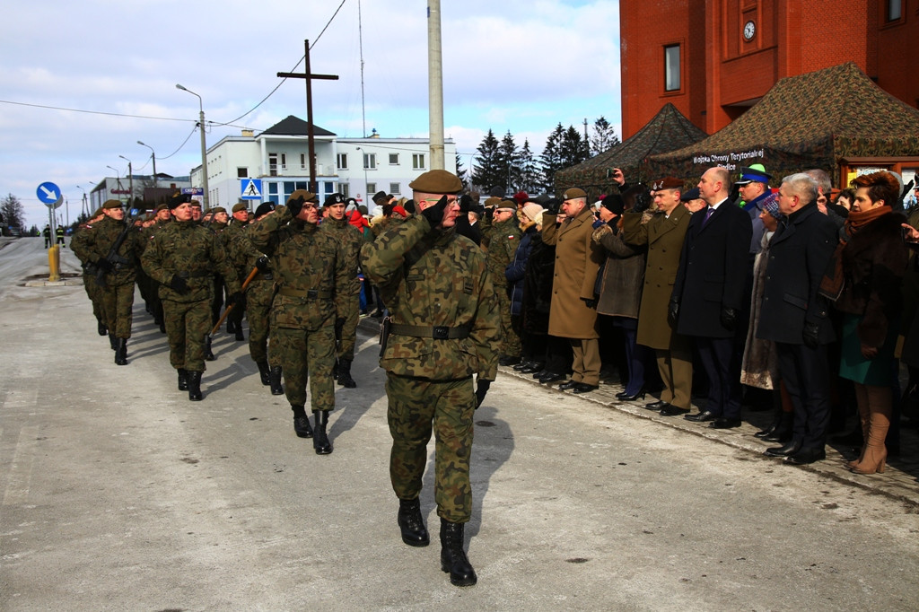 Łosice. Terytorialsi złożyli przysięgę.