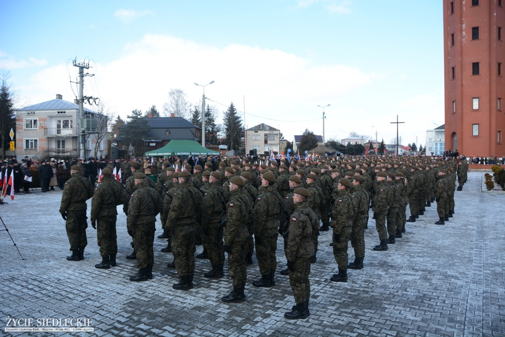 Łosice. Terytorialsi złożyli przysięgę.
