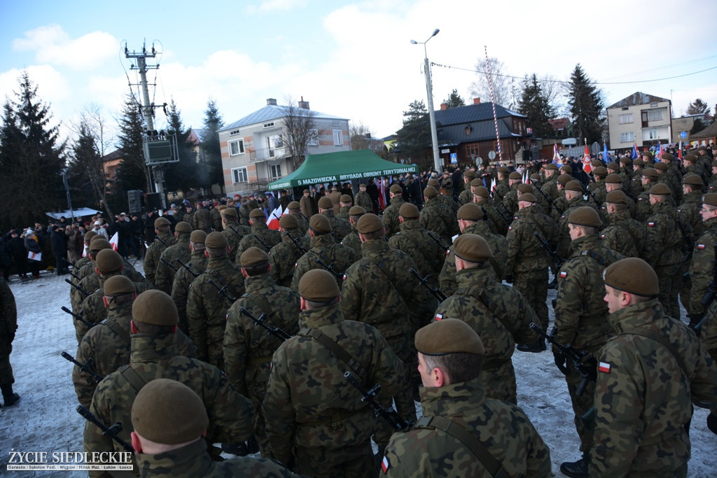 Łosice. Terytorialsi złożyli przysięgę.