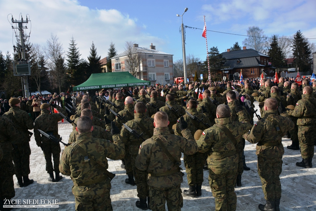 Łosice. Terytorialsi złożyli przysięgę.