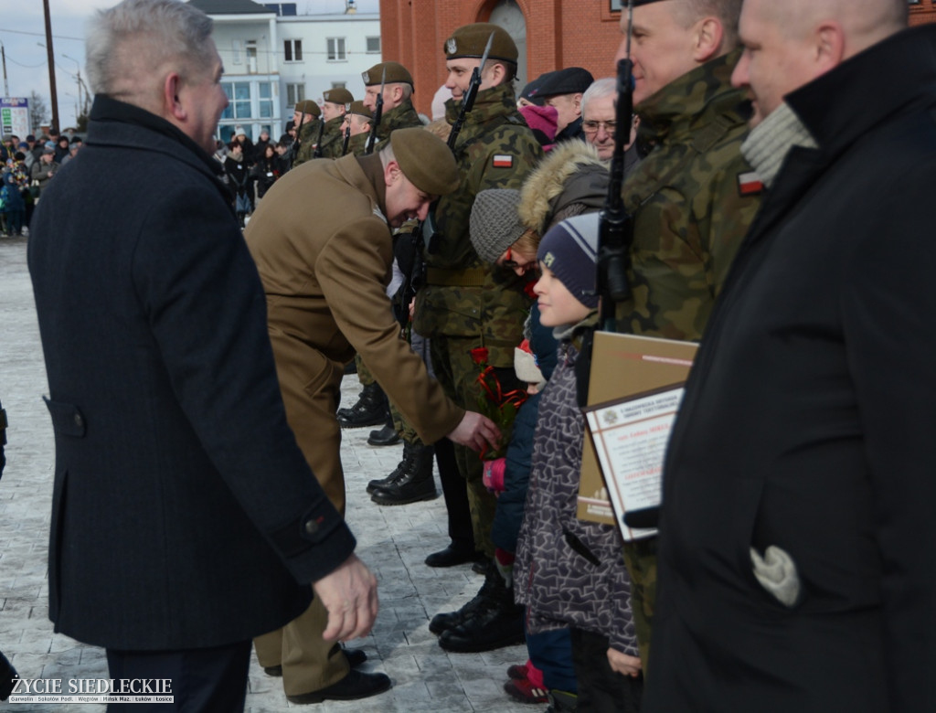 Łosice. Terytorialsi złożyli przysięgę.