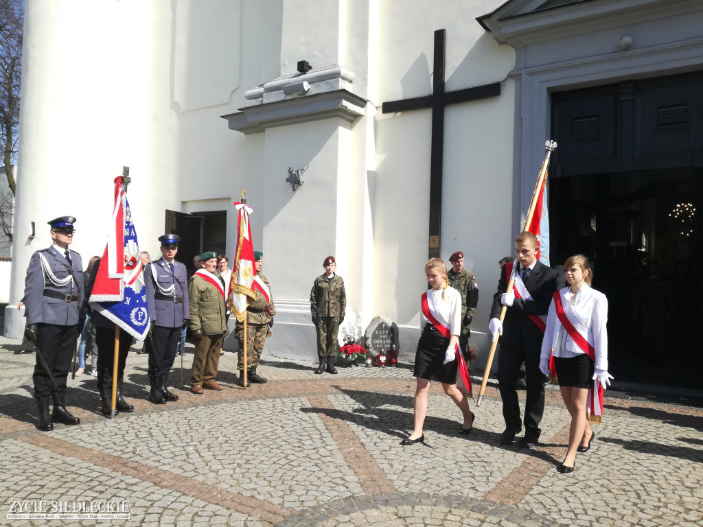 Węgrów. Pamiętali o zbrodni katyńskiej