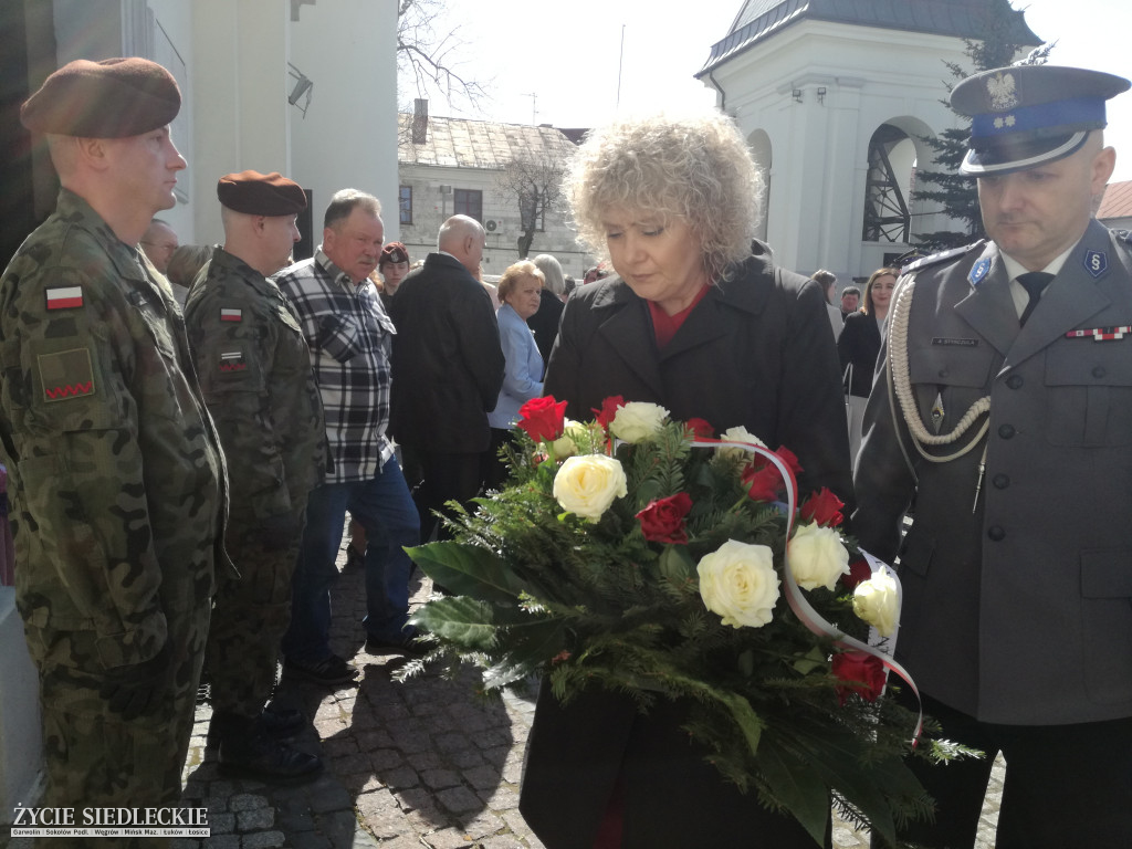 Węgrów. Pamiętali o zbrodni katyńskiej