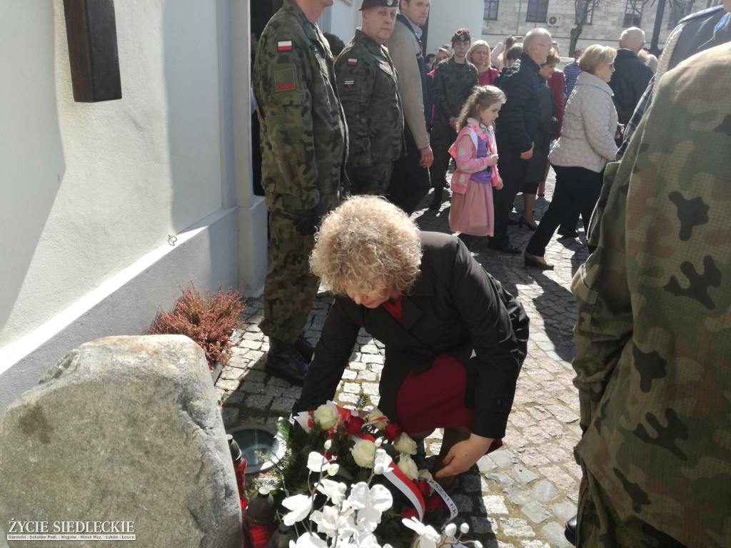 Węgrów. Pamiętali o zbrodni katyńskiej