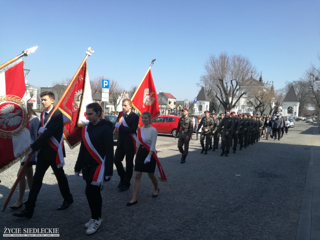 Węgrów. Pamiętali o zbrodni katyńskiej