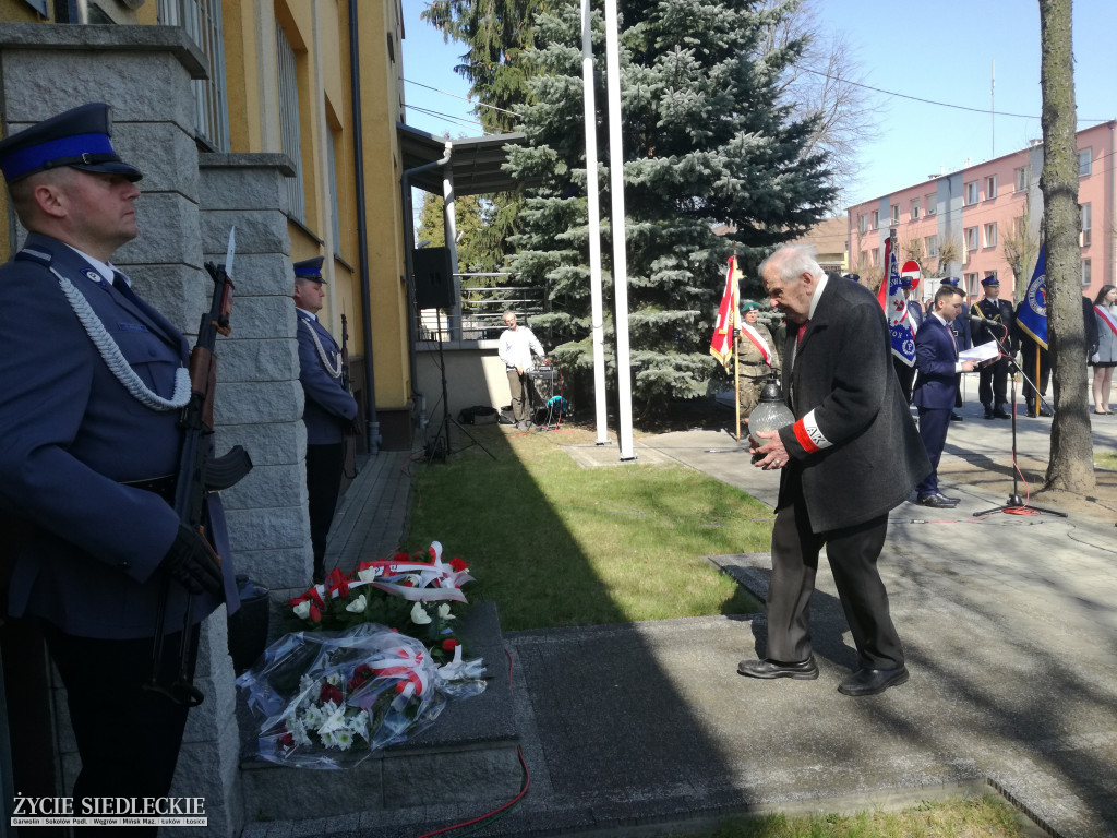 Węgrów. Pamiętali o zbrodni katyńskiej
