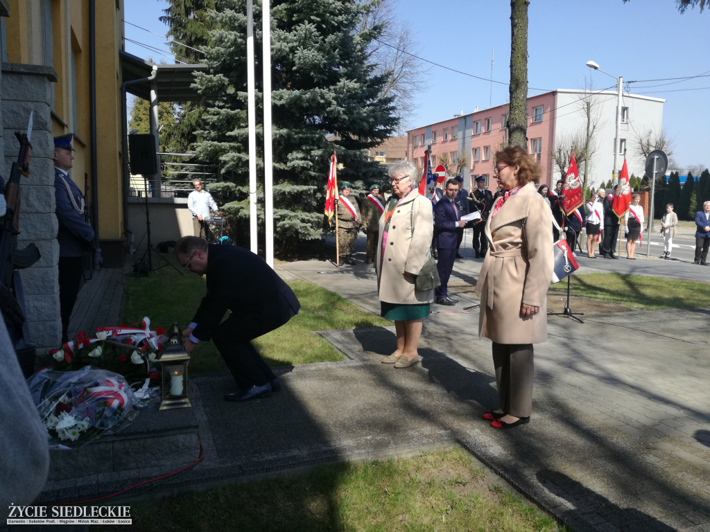 Węgrów. Pamiętali o zbrodni katyńskiej