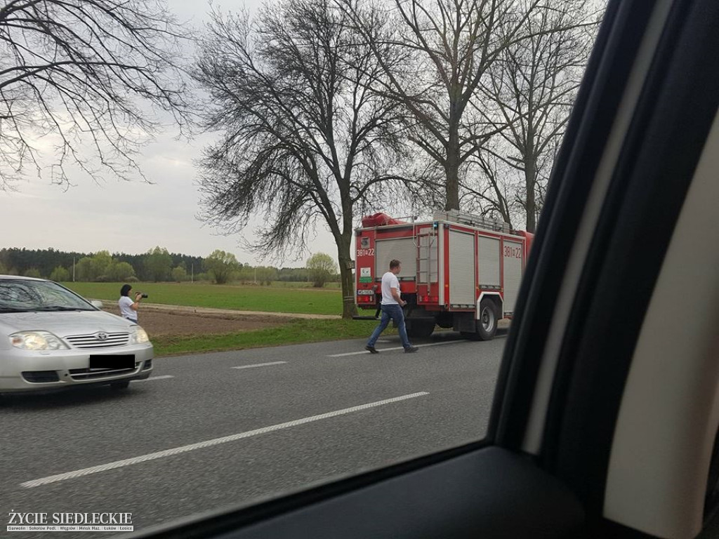 Wypadek na drodze krajowej nr 2
