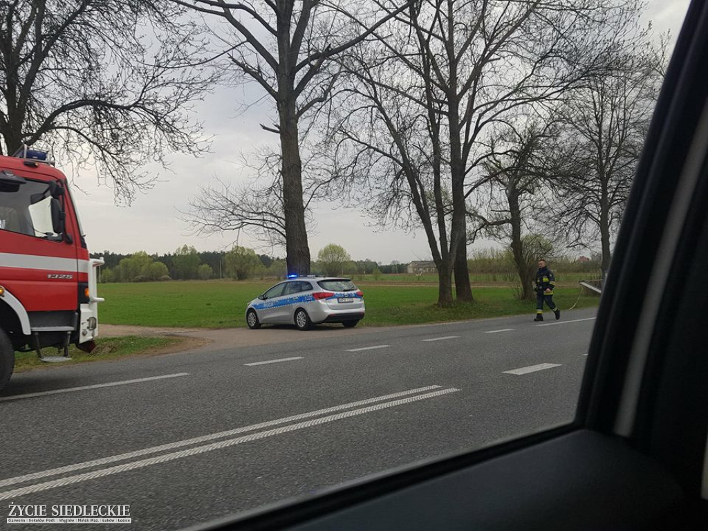 Wypadek na drodze krajowej nr 2