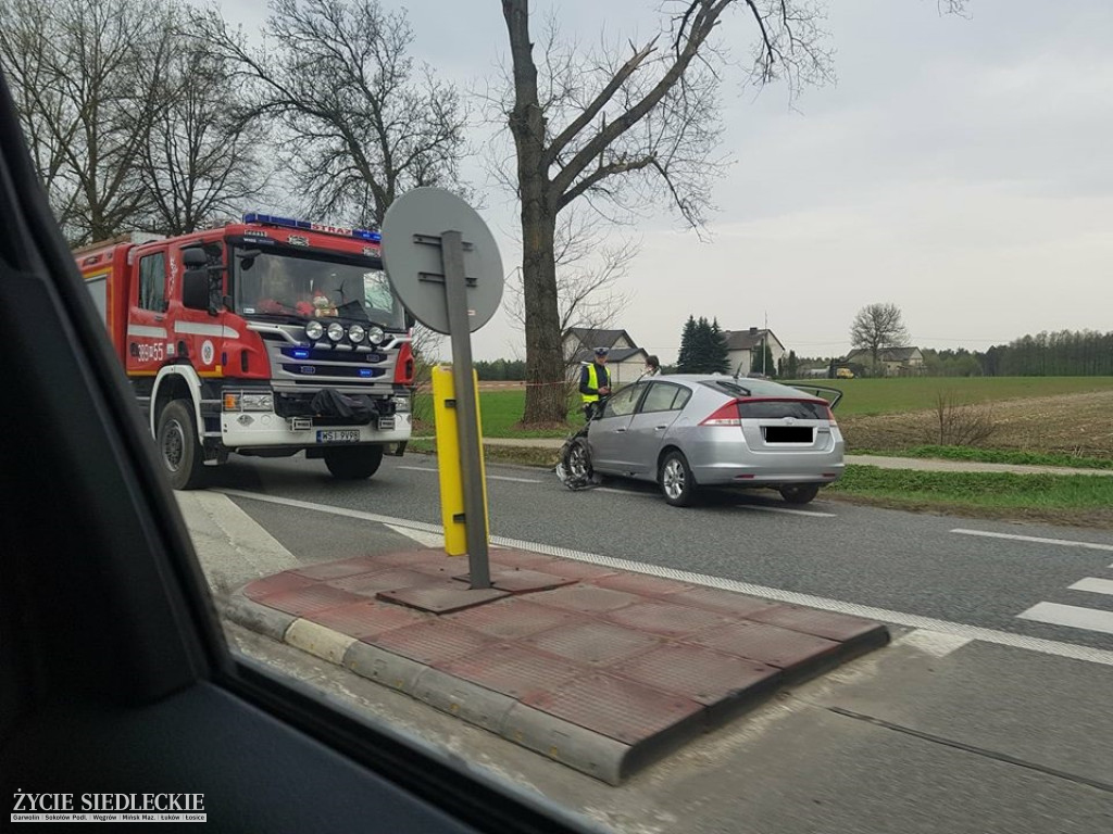 Wypadek na drodze krajowej nr 2