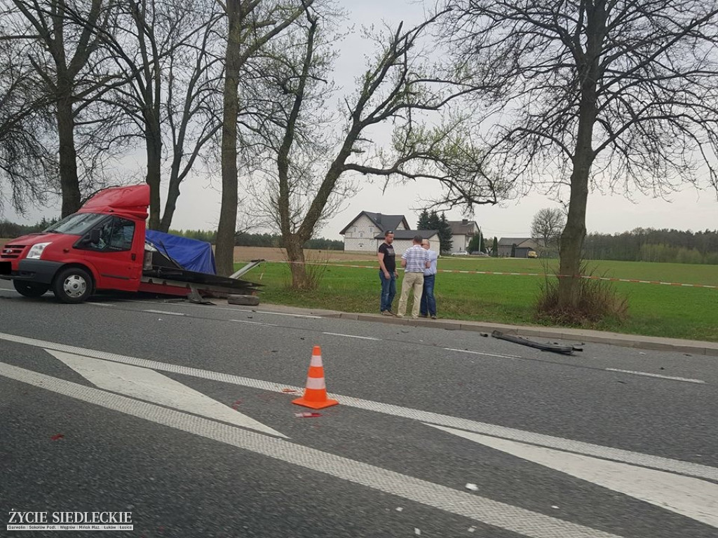 Wypadek na drodze krajowej nr 2