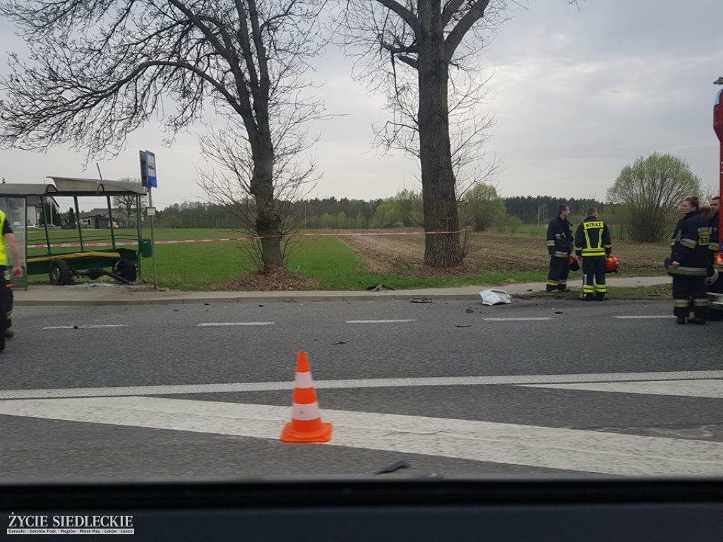 Wypadek na drodze krajowej nr 2