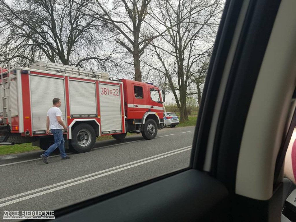 Wypadek na drodze krajowej nr 2