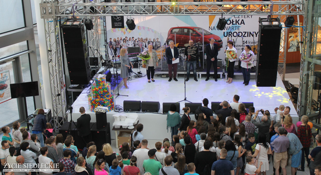 Magiczne urodziny Galerii Siedlce