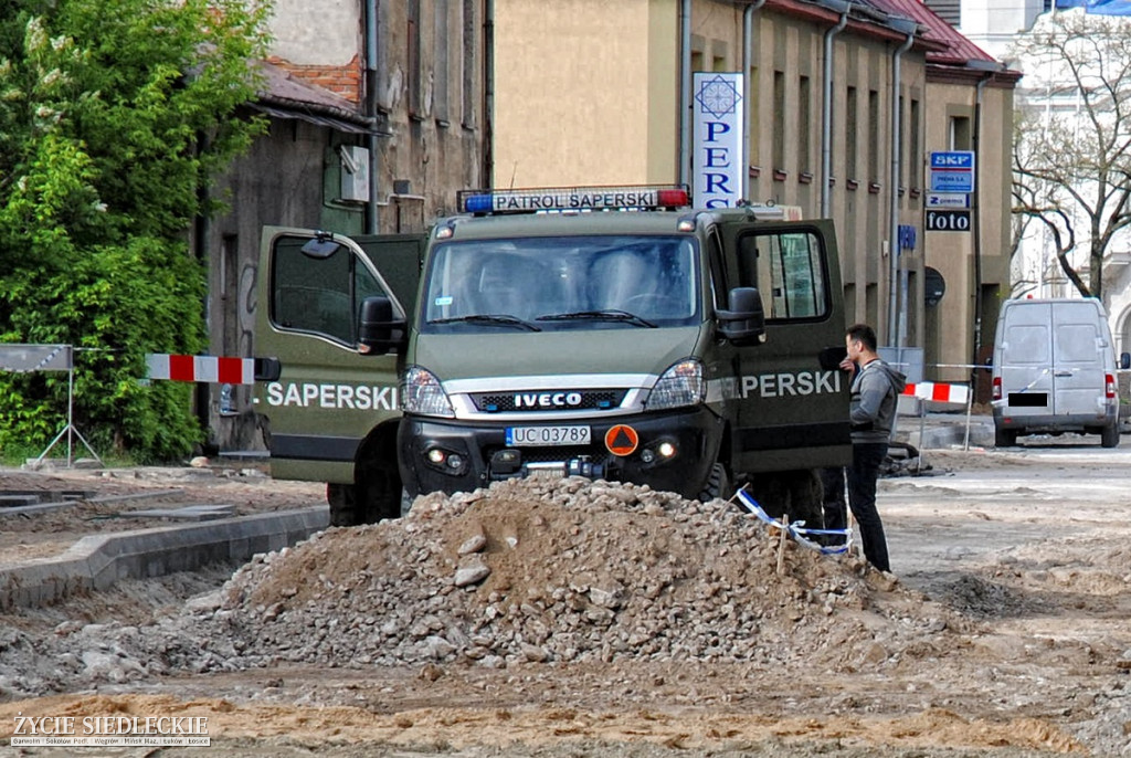 Odnalezienie przedmiotu z czasów wojny