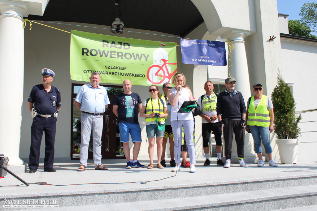 Na rowerach szlakiem Otto Warpechowskiego