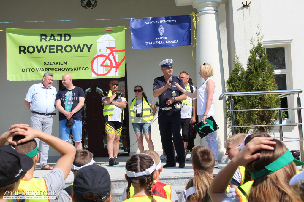 Na rowerach szlakiem Otto Warpechowskiego