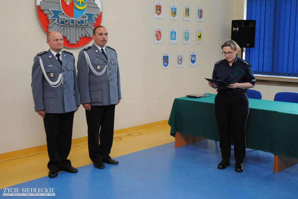 Po 27. latach służby przeszli na policyjną emeryturę