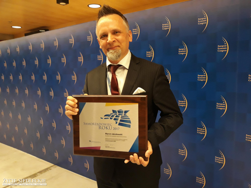 Marcin Jakubowski Burmistrzem Roku