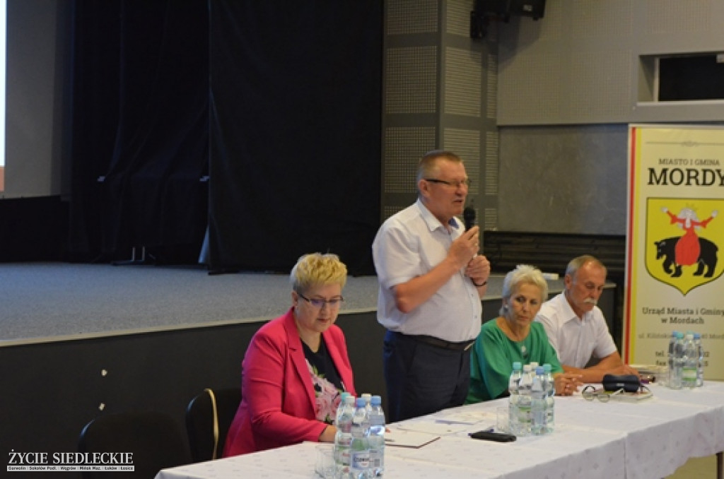 Spotkanie Burmistrza Mordów z mieszkańcami