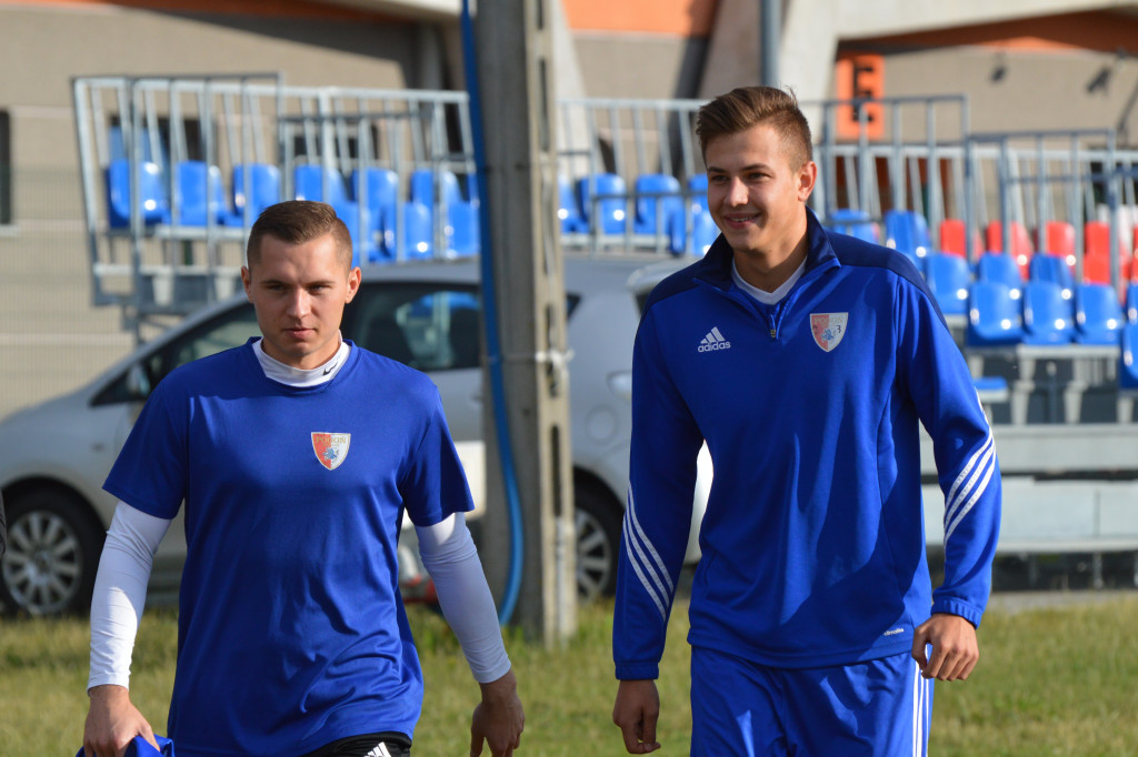 Pierwszy trening Pogoni