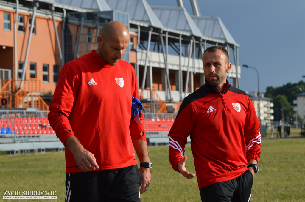 Pierwszy trening Pogoni