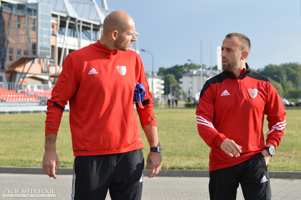 Pierwszy trening Pogoni