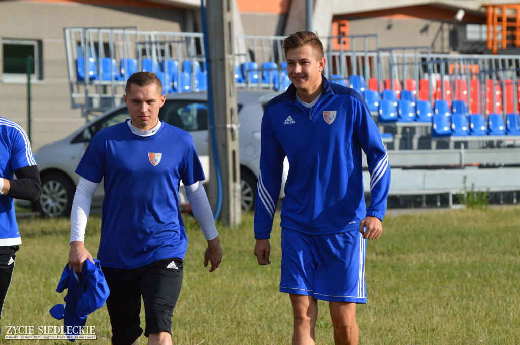 Pierwszy trening Pogoni